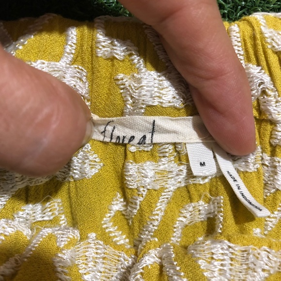 Anthropologie Floreat Anesu one shouldered top - Picture 7 of 8